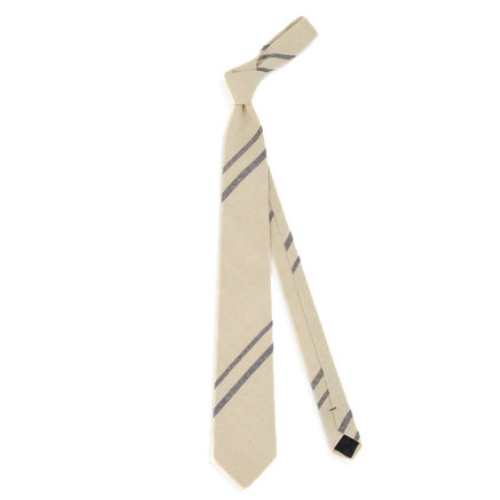 Borlix Cream Textured Necktie